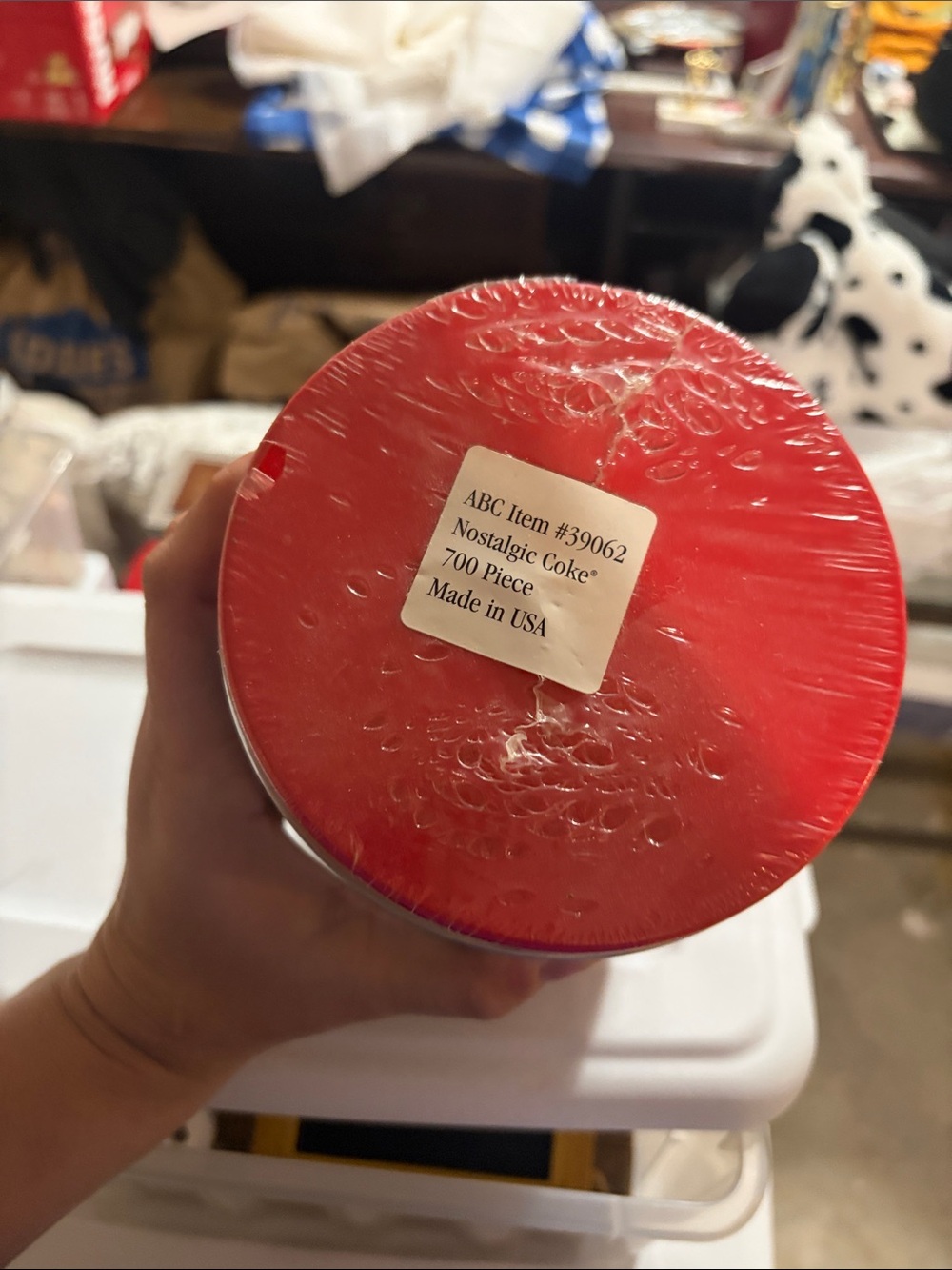 Nostalgic Coke Tin - Red